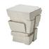 Brick Fiber Glass Indoor/Outdoor Side Table by Jamie Young