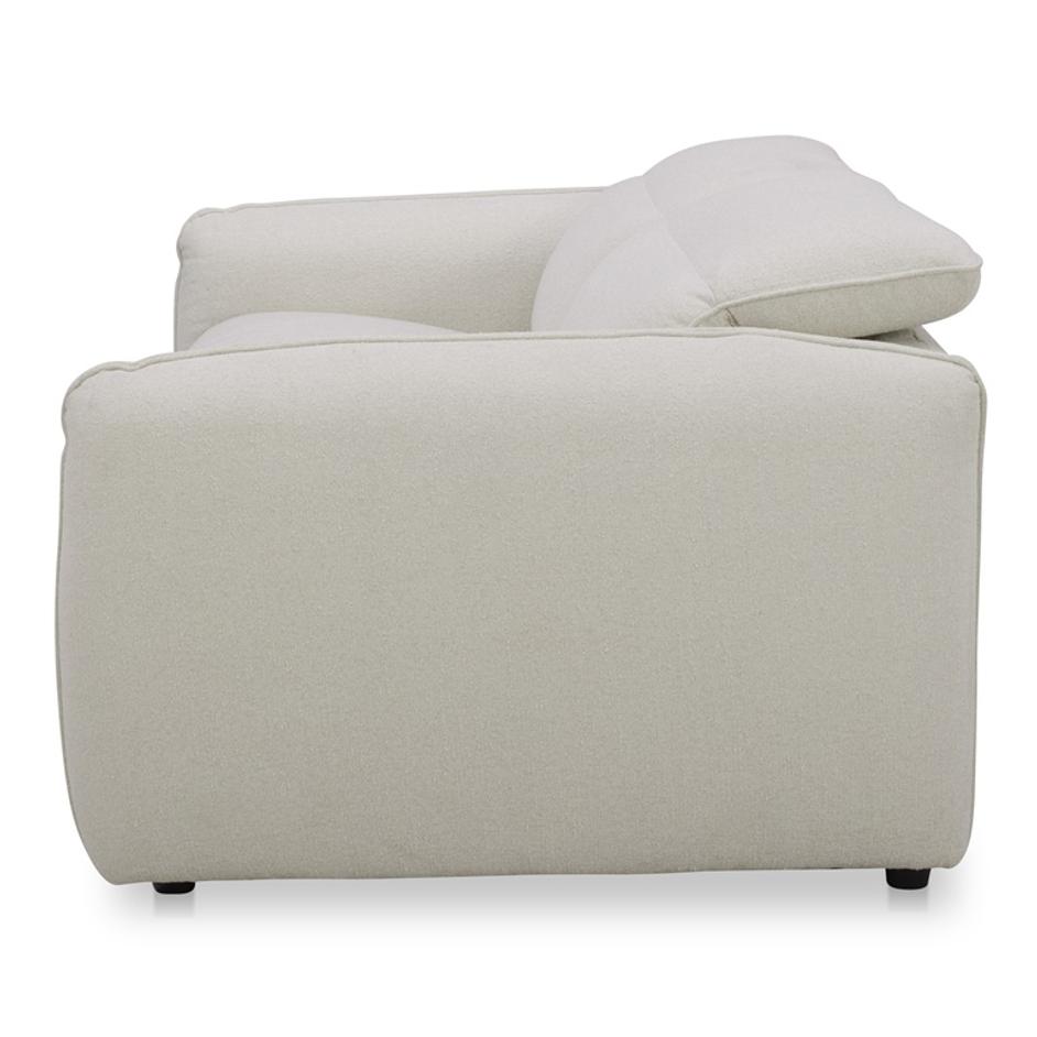 ELI POWER RECLINER SOFA WARM WHITE by Moes Home