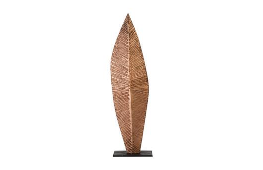 Carved Leaf on Stand, Copper Leaf, MD by PHILLIPS COLLECTION