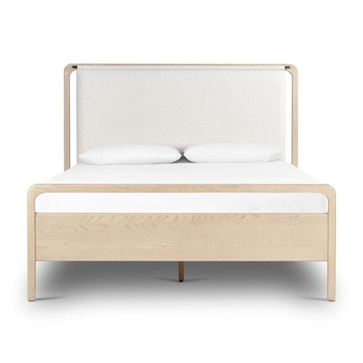 Rosedale Queen Bed - Knoll Natural by Four Hands