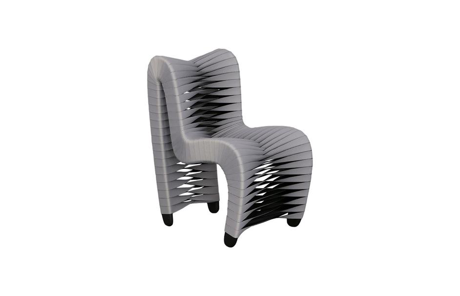 Seat Belt Chair, Kid Sized, Gray by Phillips Collection