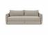 TRIPI QUEEN SLEEPER SOFA W/ARMS in KENYA GRAVEL FABRIC 579 by INNOVATION USA