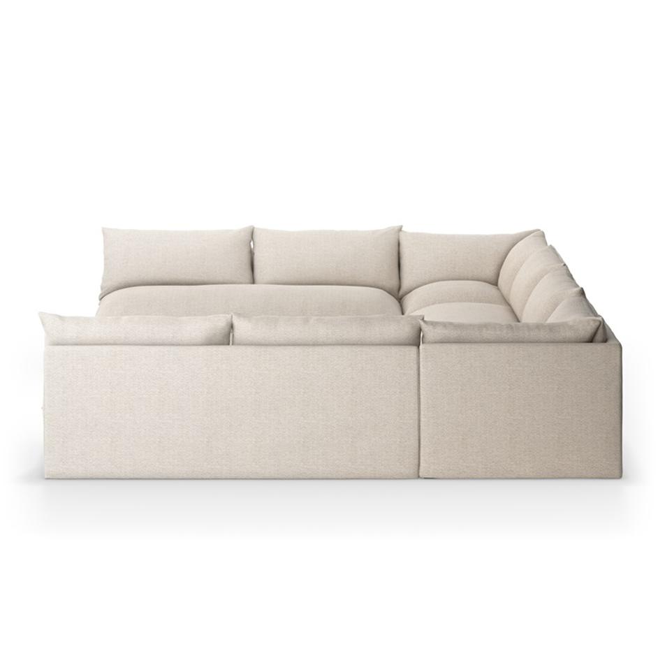 Grant Outdoor 5 Pc Sectional In Faye Sand by FOUR HANDS