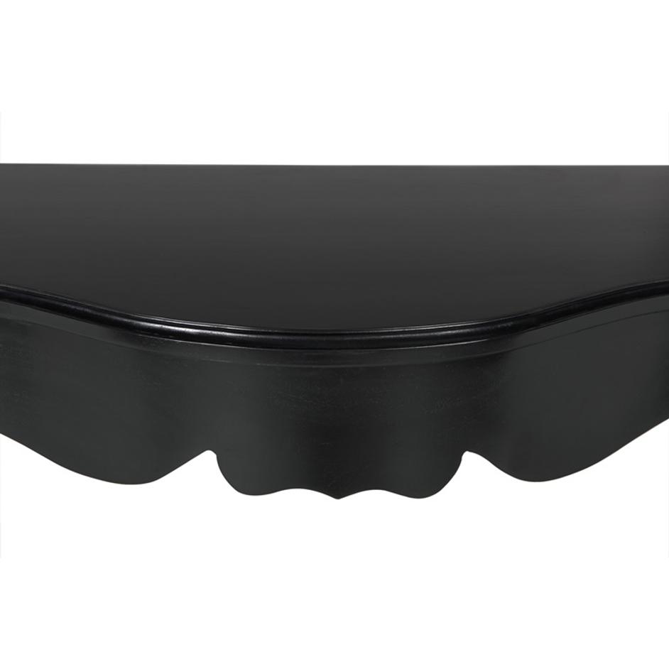 Estate Console Hand Rubbed Black by Noir Furniture