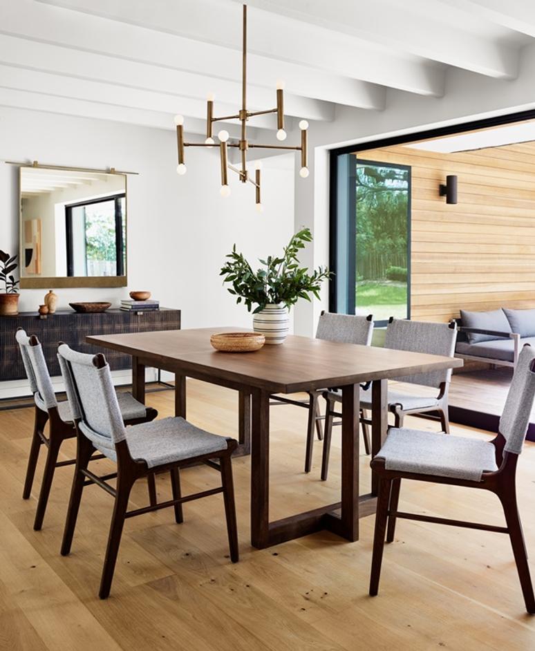 Chico Mirror In Antique Brass by FOUR HANDS