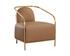 CICERO LOUNGE CHAIR - MILLIKEN COGNAC by Sunpan