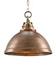 Admiral Pendant In Copper & Antique Brass by Currey & Company