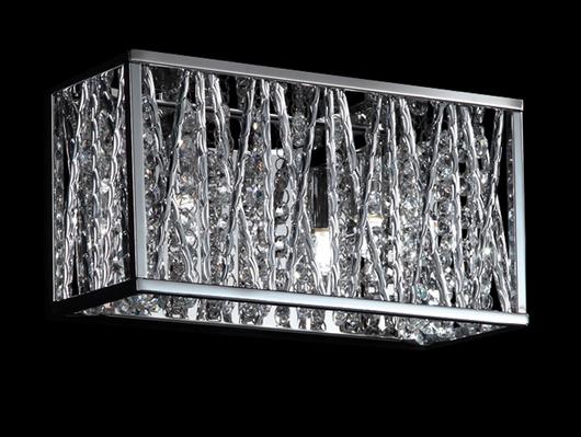 Terra 2 Light Vanity  in Chrome Finish by Z-Lite