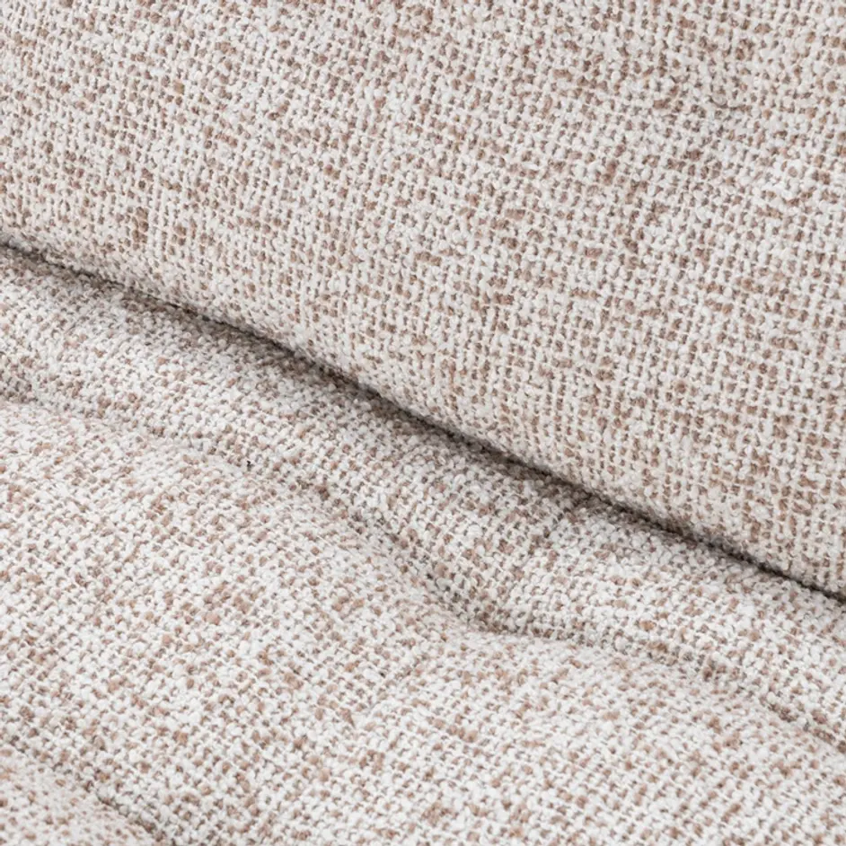 Ember Upholstered Sofa Cream White by Classic Home