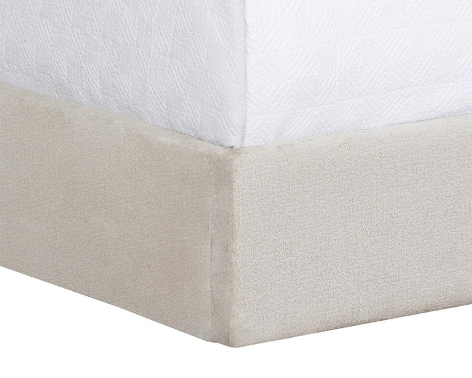 NYLAH BED - KING - BERGEN TAUPE by Sunpan