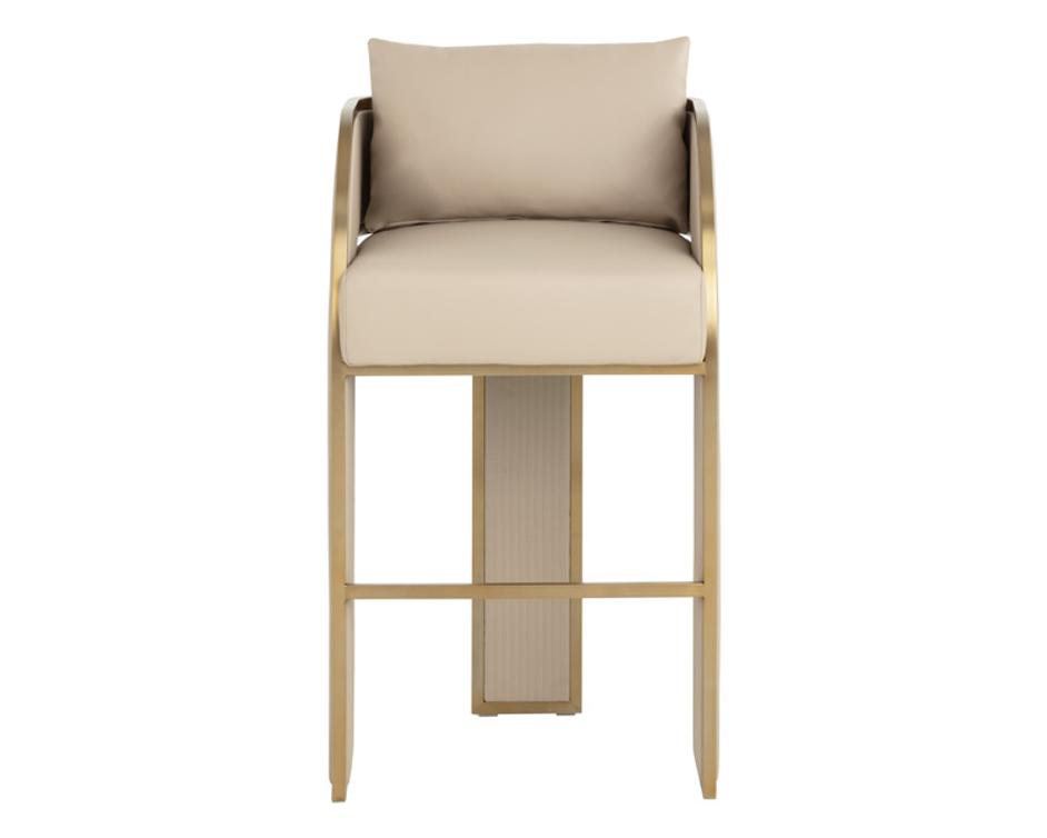 BAZ BARSTOOL - NAPA BEIGE by Sunpan