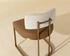 LARISSA DINING CHAIR - NAPA COGNAC / RHEA LIGHT BARLEY by Sunpan