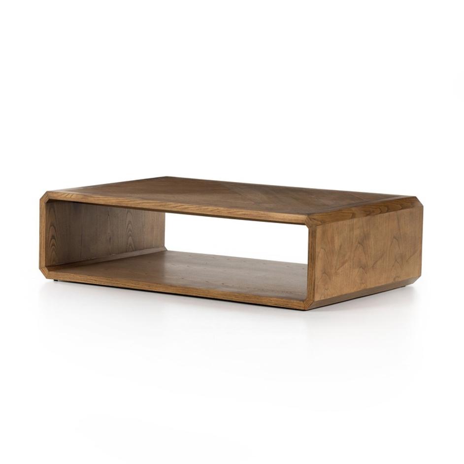 Caspian Coffee Table - Natural Ash by Four Hands