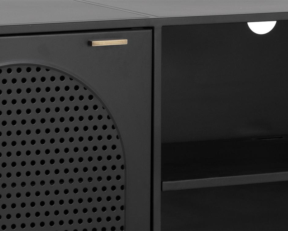 AZIZA MEDIA CONSOLE AND CABINET by Sunpan