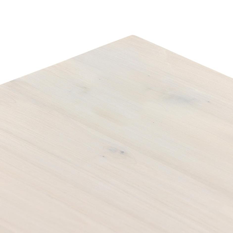 Trey Executive Desk In Dove Poplar by FOUR HANDS