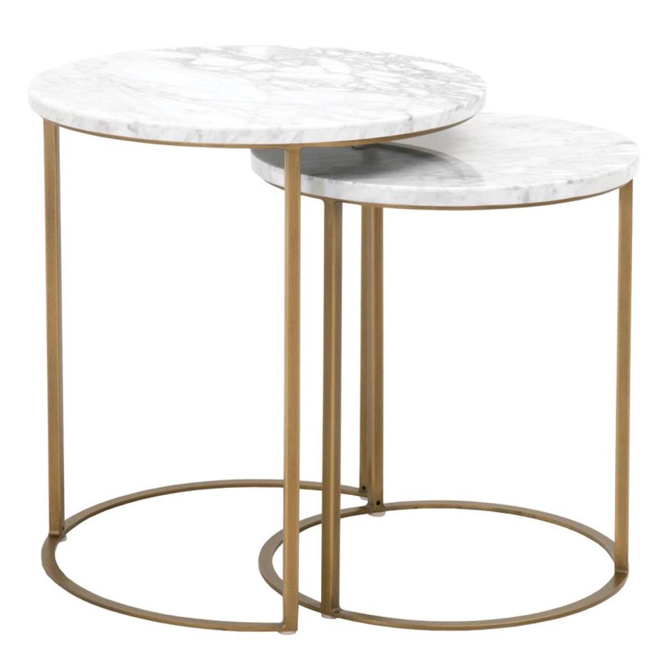 Carrera Round Nesting Accent Table by Essentials For Living