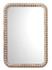Rectangle Audrey Wall Mirror, White Washed Wood by Jamie Young
