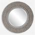 Portside Round Gray Mirror by Uttermost