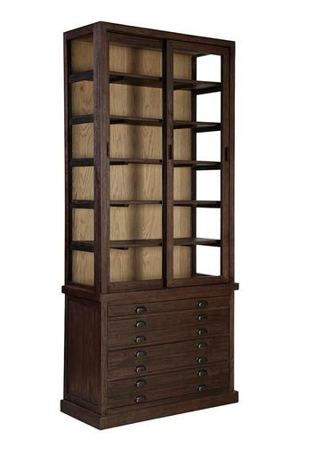 Brown Single Balmoral Cabinet by Furniture Classics