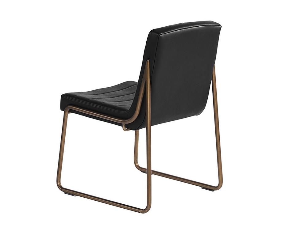 Anton Dining Chair - Vintage Black by Sunpan