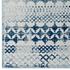 Burket Giada Abstract Diamond Moroccan Trellis 5X8 Indoor/Outdoor Area Rug In Ivory And Blue by Modway Furniture