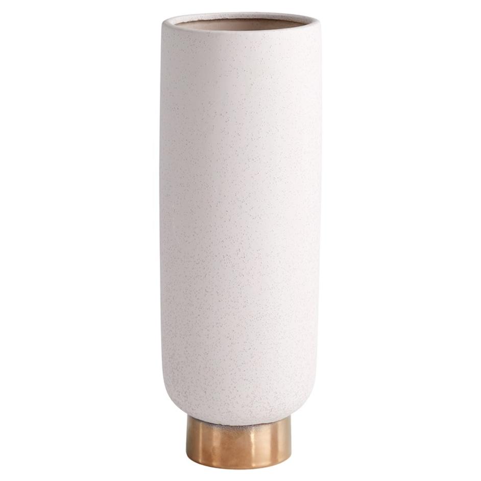 Clayton Vase | Grey - Medium by Cyan Design
