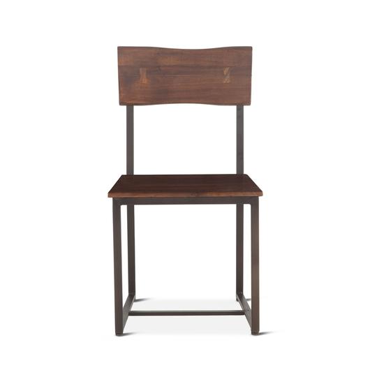 Loft Acacia Wood Live Edge Dining Chair by Home Trends & Design