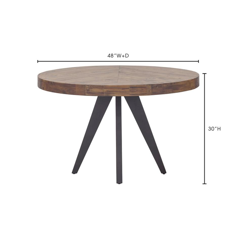 PARQ ROUND DINING TABLE by Moes Home