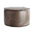 Lusso | Round Pouf - Grey by Cyan Design