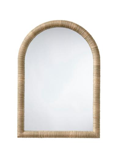 Hilltop Seagrass Arch Wall Mirror by Jamie Young