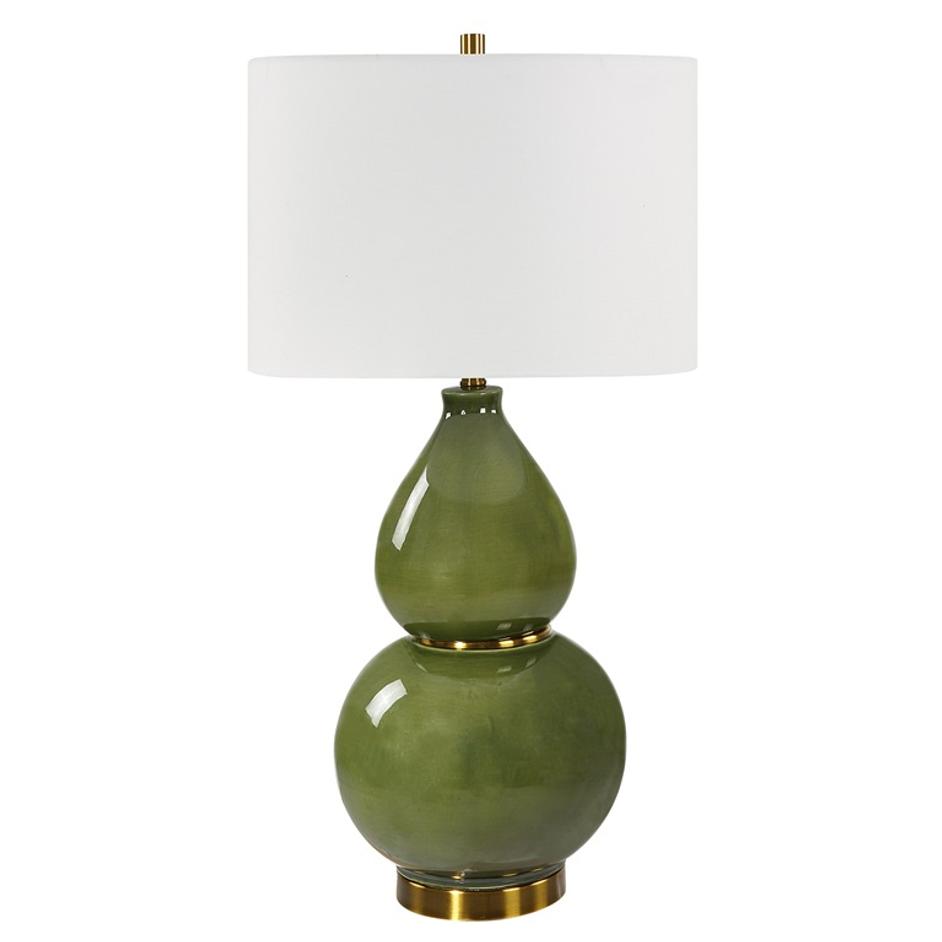 Gourd Green Table Lamp by Uttermost