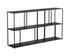 Eiffel Low Bookcase - Small - Black by Sunpan