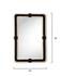  Contrast Jute Rectangle Mirror by Jamie Young