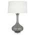 Smokey Taupe Pike Table Lamp by Robert Abbey