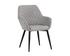 Jayna Dining Chair - Black - Polo Club Stone by Sunpan