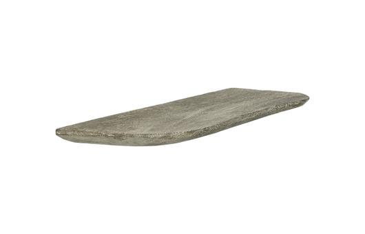 Floating Wall Shelf, Gray Stone, Large by Phillips Collection
