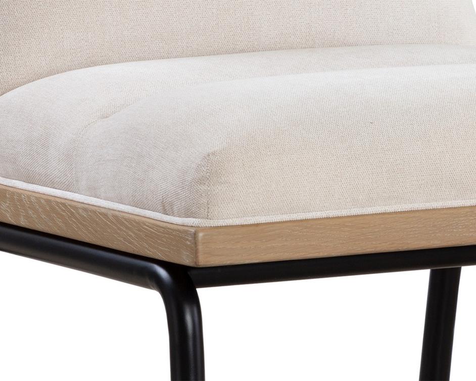 ABILENE COUNTER STOOL - POLO CLUB MUSLIN by Sunpan