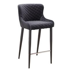 ETTA COUNTER STOOL DARK GREY by Moes Home