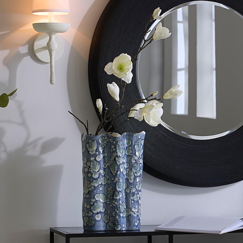 Cloud Ceramic Decorative Vase, Large by Jamie Young