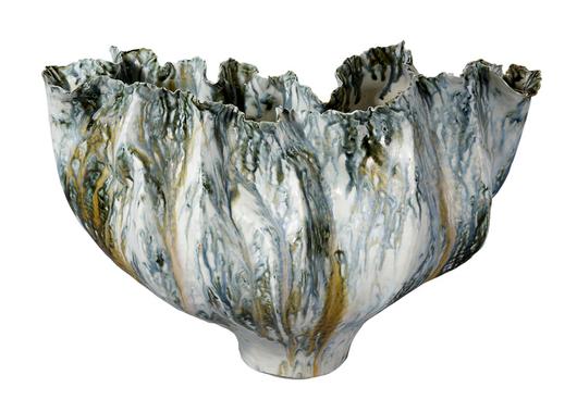 Beluga Ceramic Decorative Vase by Jamie Young