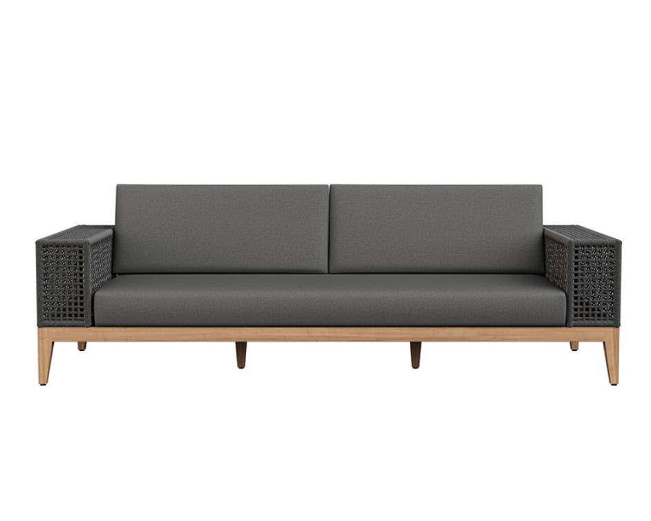 SALERNO SOFA - GRACEBAY GREY by Sunpan