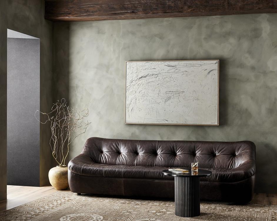 Farley Sofa-106" - Conroe Cigar by Four Hands