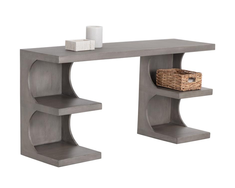 CATRINE DESK - GREY by Sunpan