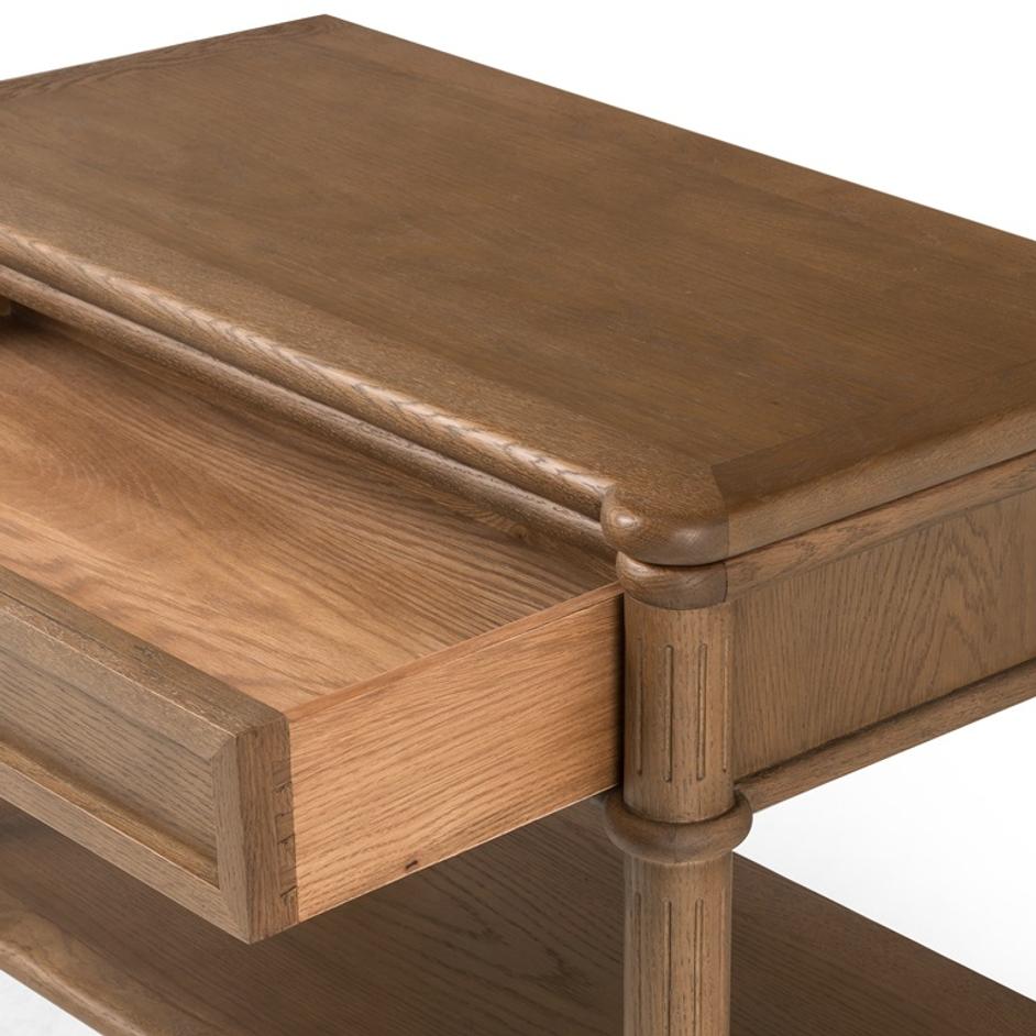 Toulouse Nightstand In Toasted Oak by FOUR HANDS