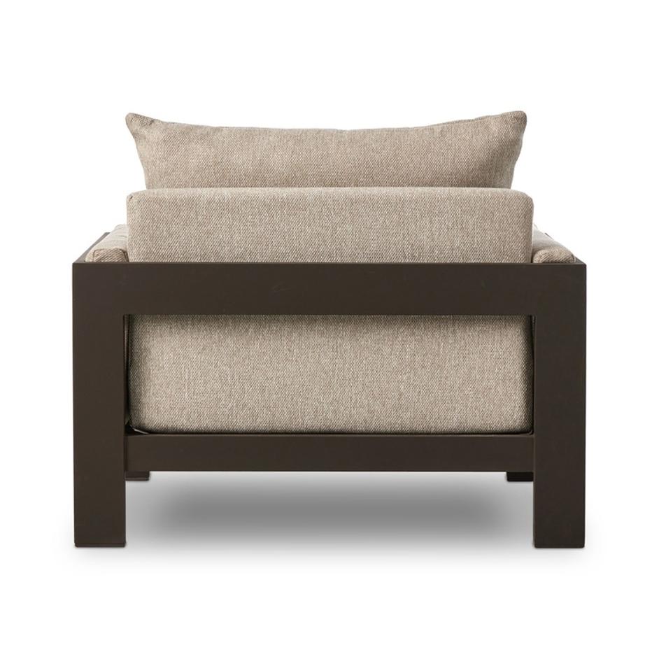 Chapman Outdoor Metal Chair - Concha Fog by Four Hands