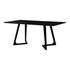 GODENZA DINING TABLE RECTANGULAR BLACK ASH by Moes Home