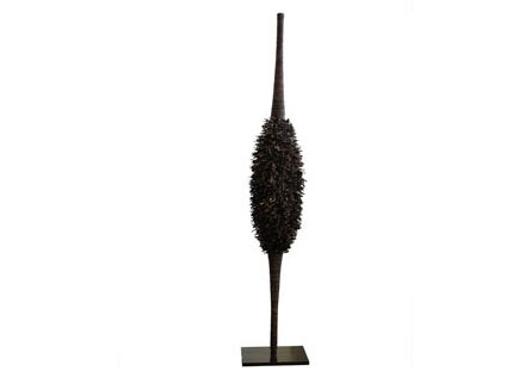 Urchin Sculpture Dark Brown Abaca Single by PHILLIPS COLLECTION