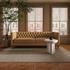 Fielder Sofa Tan Leather by Moes Home