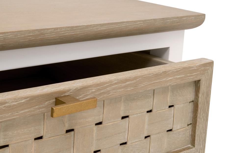 Weave 1-Drawer Side Table by Essentials For Living