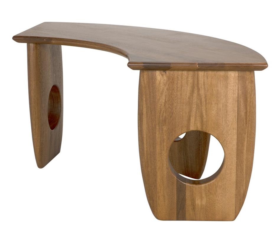 Lobster Desk, Dark Walnut by Noir Furniture